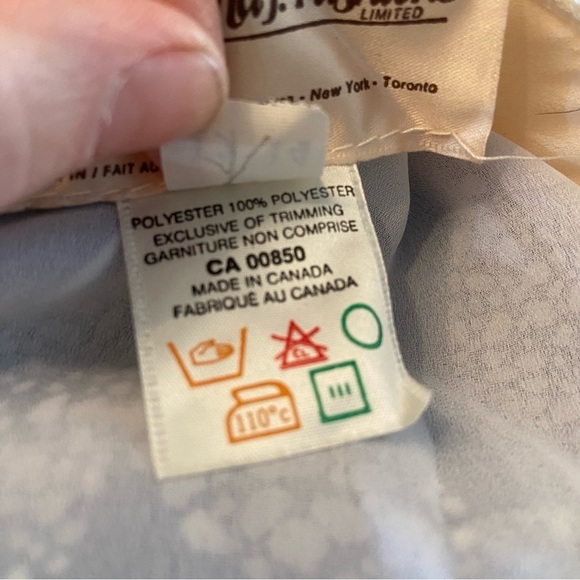 Vintage Adina J. Fashions women’s drop waist layered dress in size 13-14 - Picture 12 of 14